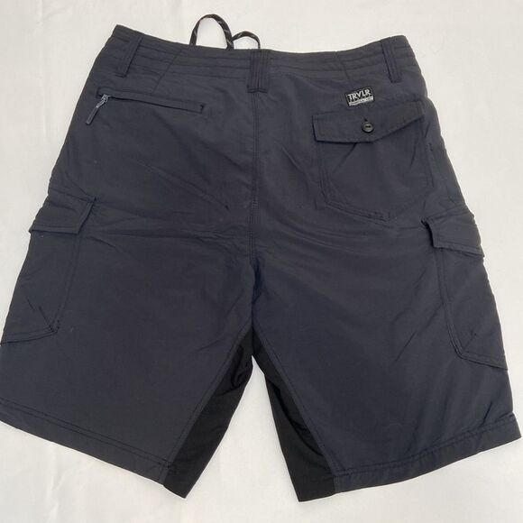 O'Neill Black Cargo Shorts with Relaxed Fit - Picture 2 of 9